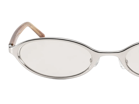 Slick transparent gray نظارة